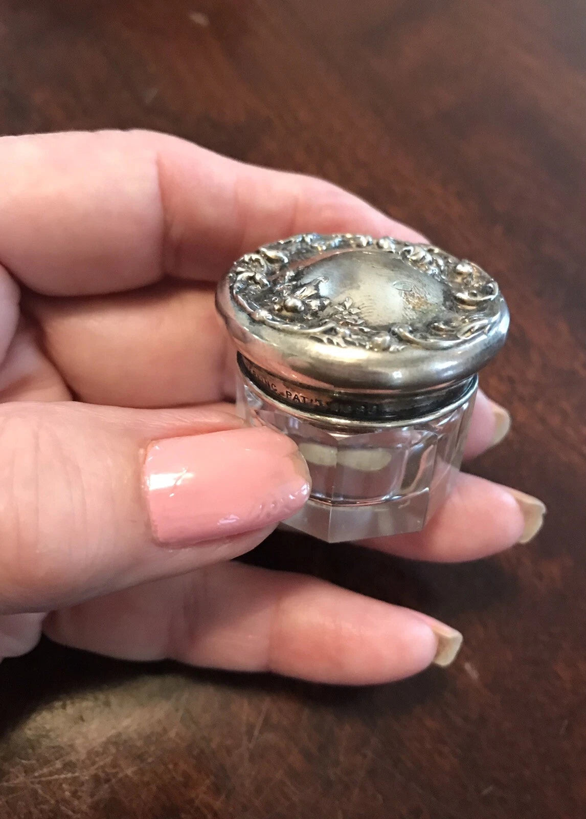 Nécessaire Toilette Ancien en Argent Sterling 10 Pièces