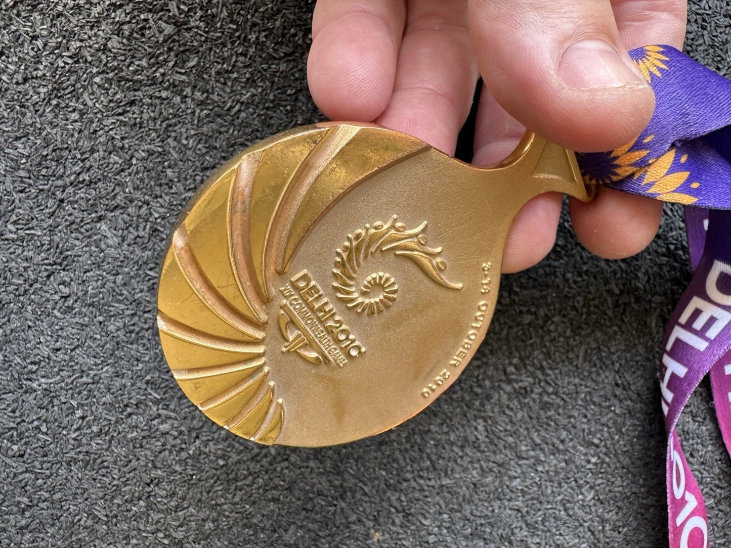 Medaille Or Geoff Huegill Delhi 2010 Commonwealth Games – Lot 3 pièces