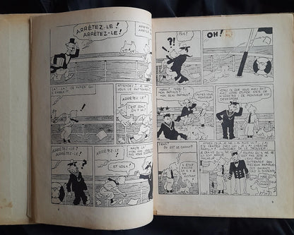 Tintin – Les Cigares du Pharaon – N&B – A6/A16 – 1938/1941