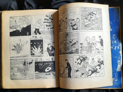 Tintin – L’Oreille Cassée – Édition Originale A2 N&B – 11/1937