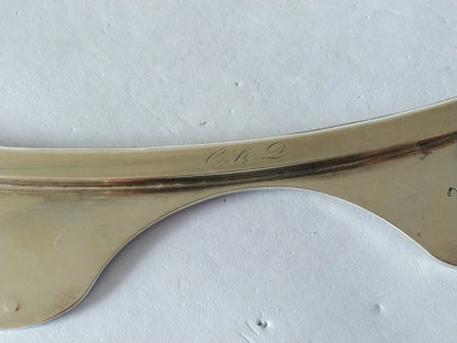 Ustensile Barbe Argent Massif XVIIIe Fermiers Généraux