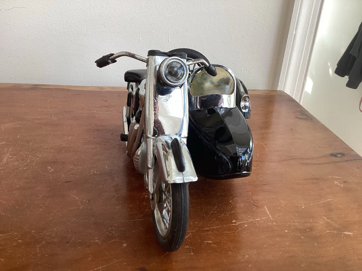 Moto Side-Car Marusan Sunbeam Litho Étain