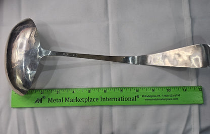 Louche Géante O.N.C. Sterling Argent Massif Forgé Main