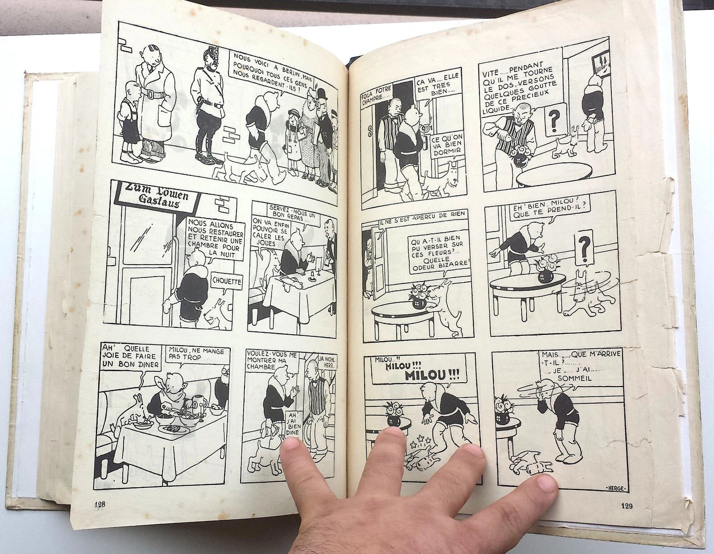 Tintin Chez les Soviets – Édition Originale 1930