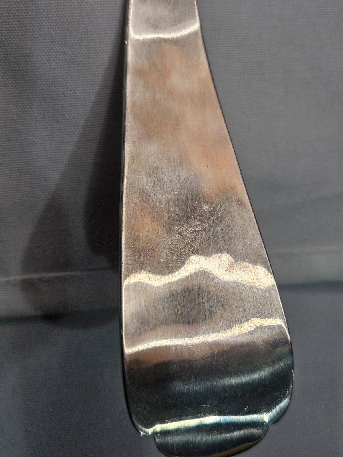 Louche Géante O.N.C. Sterling Argent Massif Forgé Main