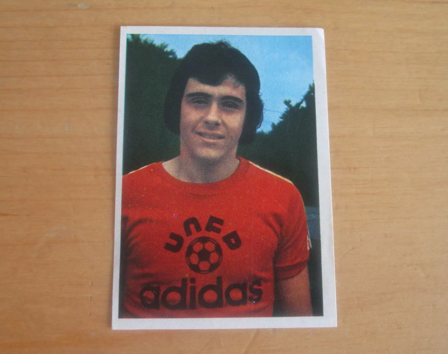 Lot de 2 images collector Pelé + Michel Platini  1974/75