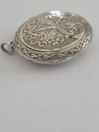 Pendentif Médaillon Tiffany & Co Argent Sterling