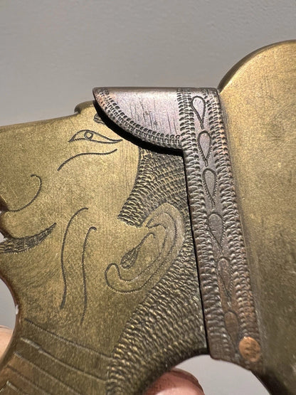 Briquet de tranchée Kronprinz – Laiton et cuivre, Trench Art WW1