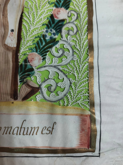 Très Grand Canivet Ancien XVIIIe Siècle Fait Main