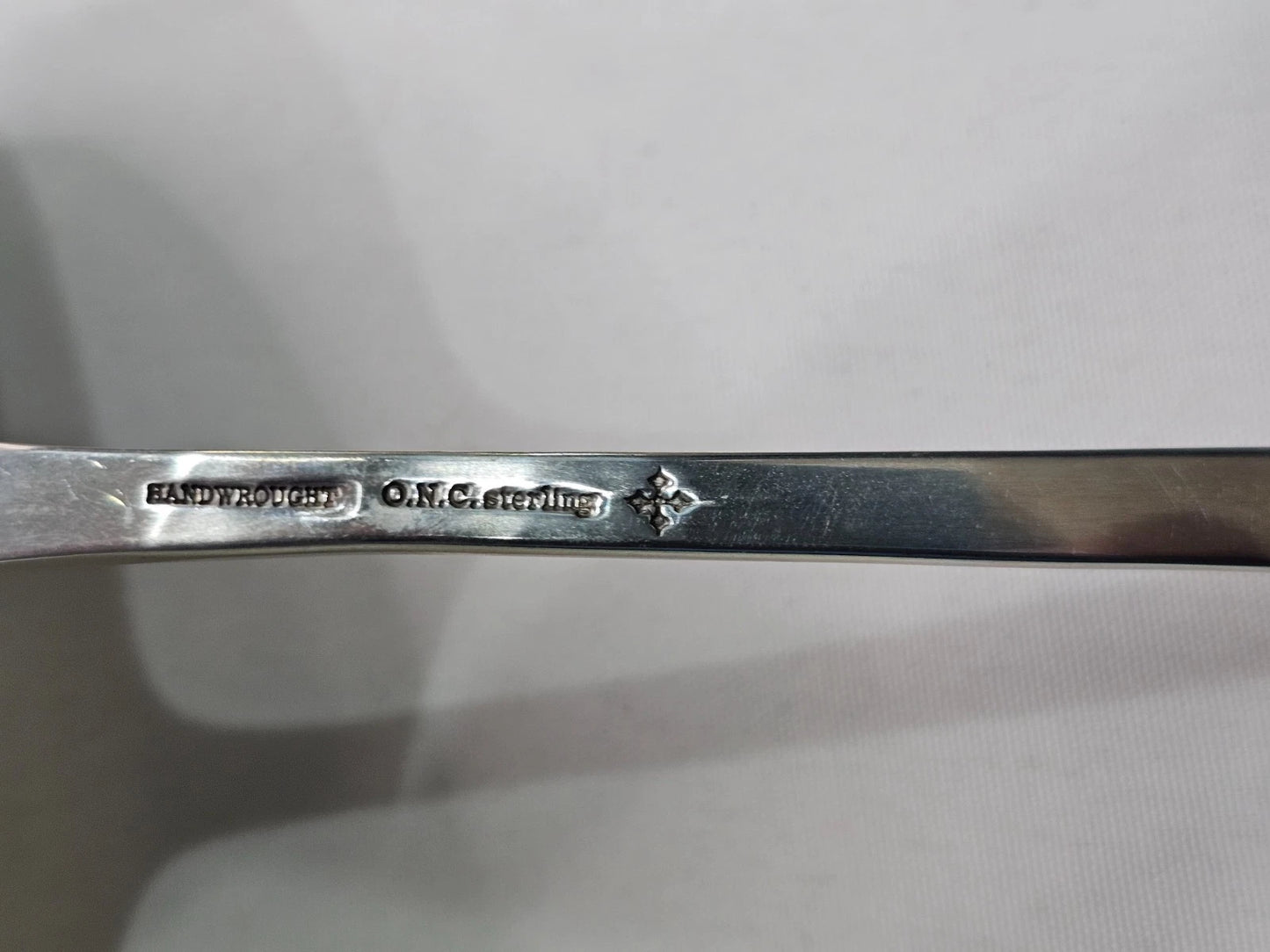 Louche Géante O.N.C. Sterling Argent Massif Forgé Main