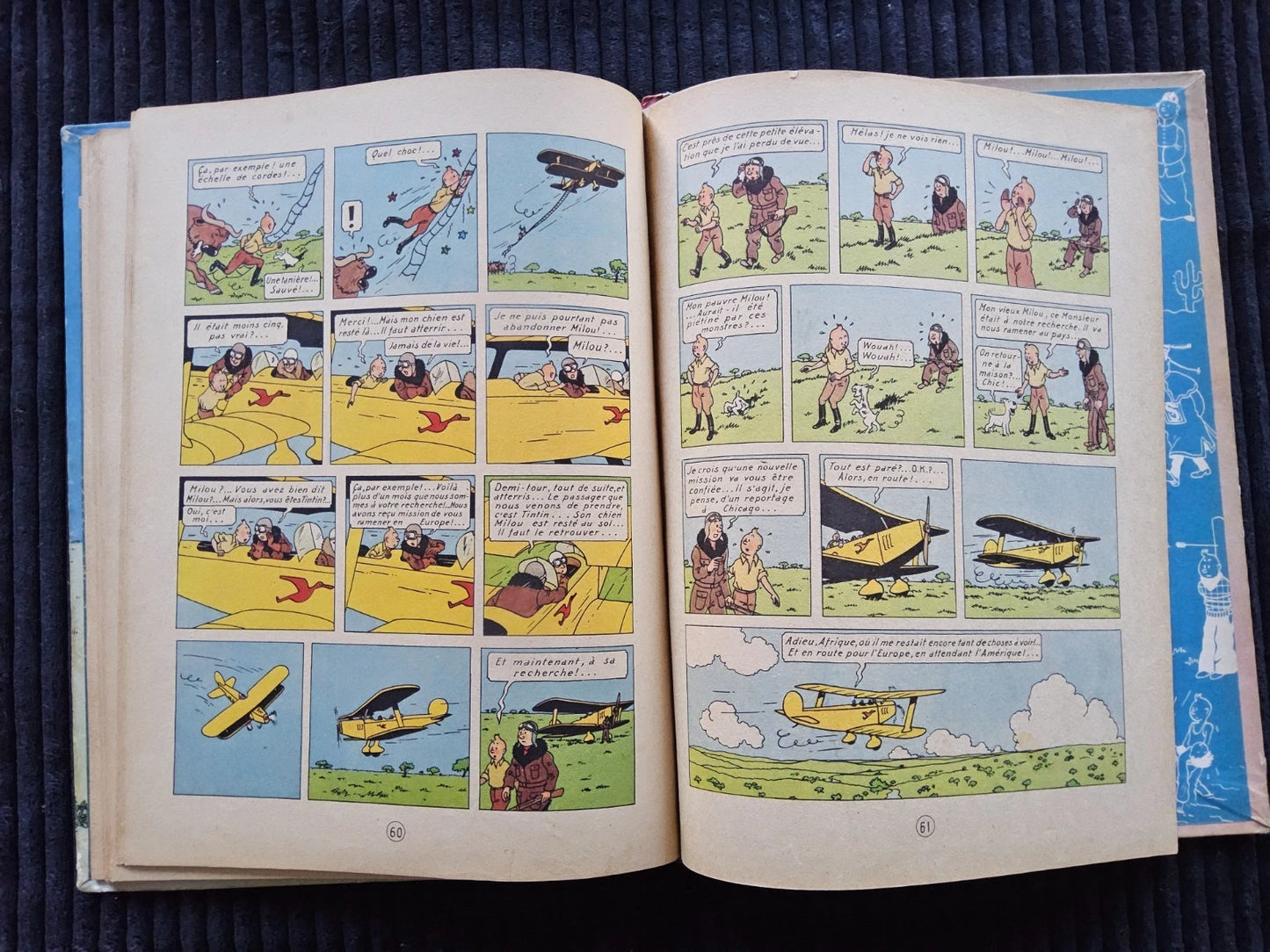 Tintin – Au Congo – B1 – Originale Première Édition Couleur – 1946