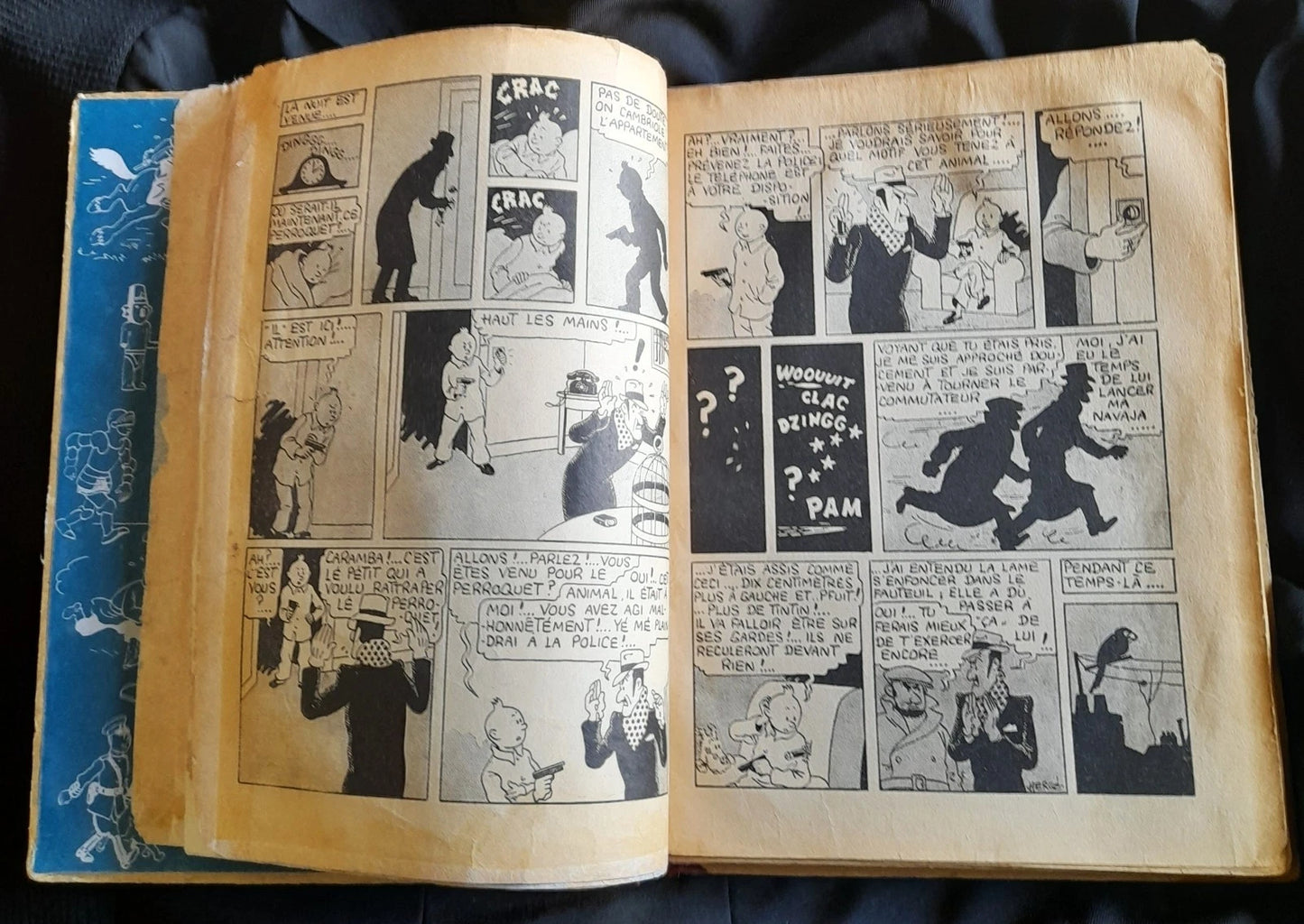 Tintin – L’Oreille Cassée – Édition Originale A2 N&B – 11/1937