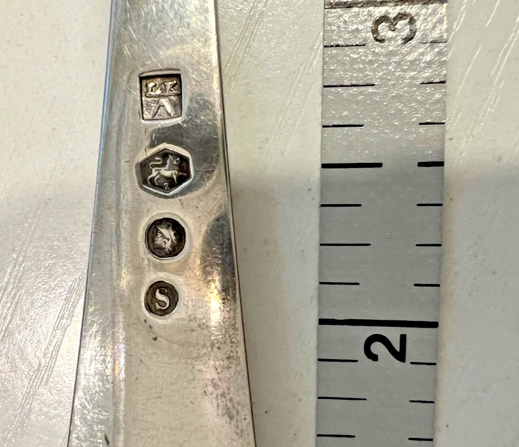 Lot 4 Fourchettes Anciennes Argent Massif