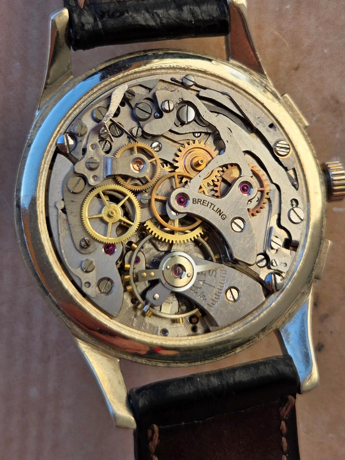 Chronographe Breitling Datora vintage – Années 50/60