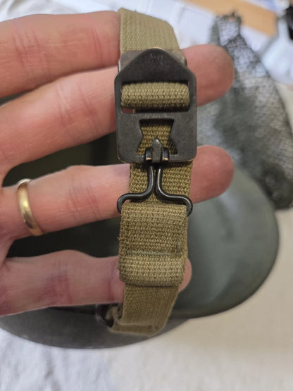 Casque US M1 Paratrooper Airborne WW2 avec Filet Britannique