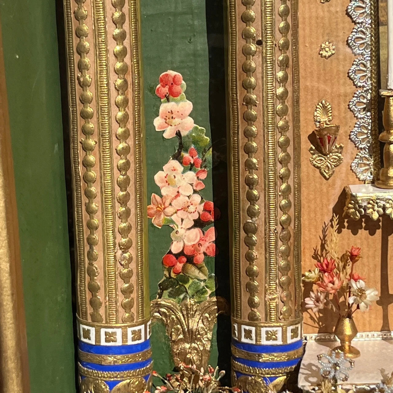 Diorama Reliquaire – Vierge à l'Enfant – Antiquité