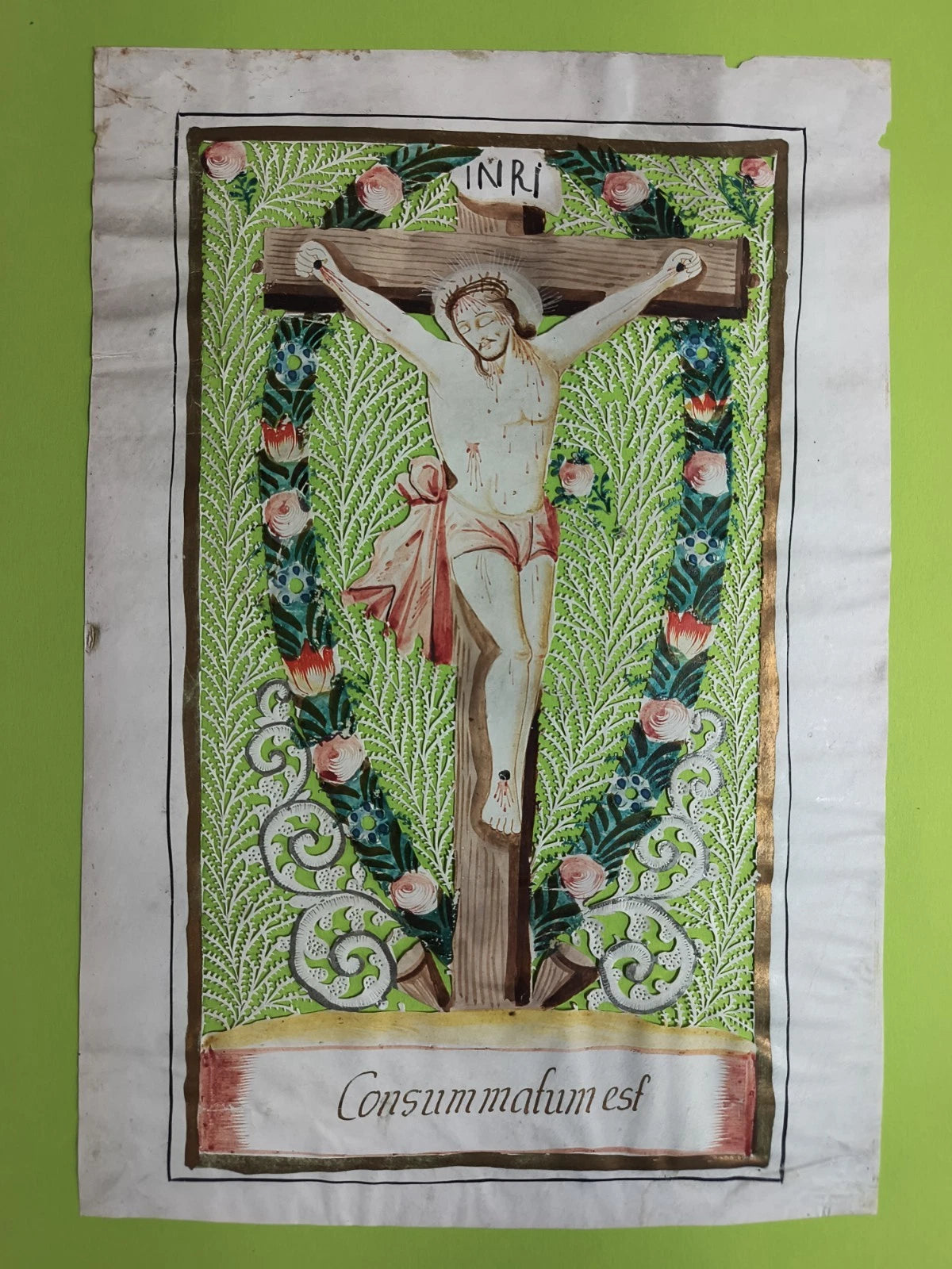 Très Grand Canivet Ancien XVIIIe Siècle Fait Main