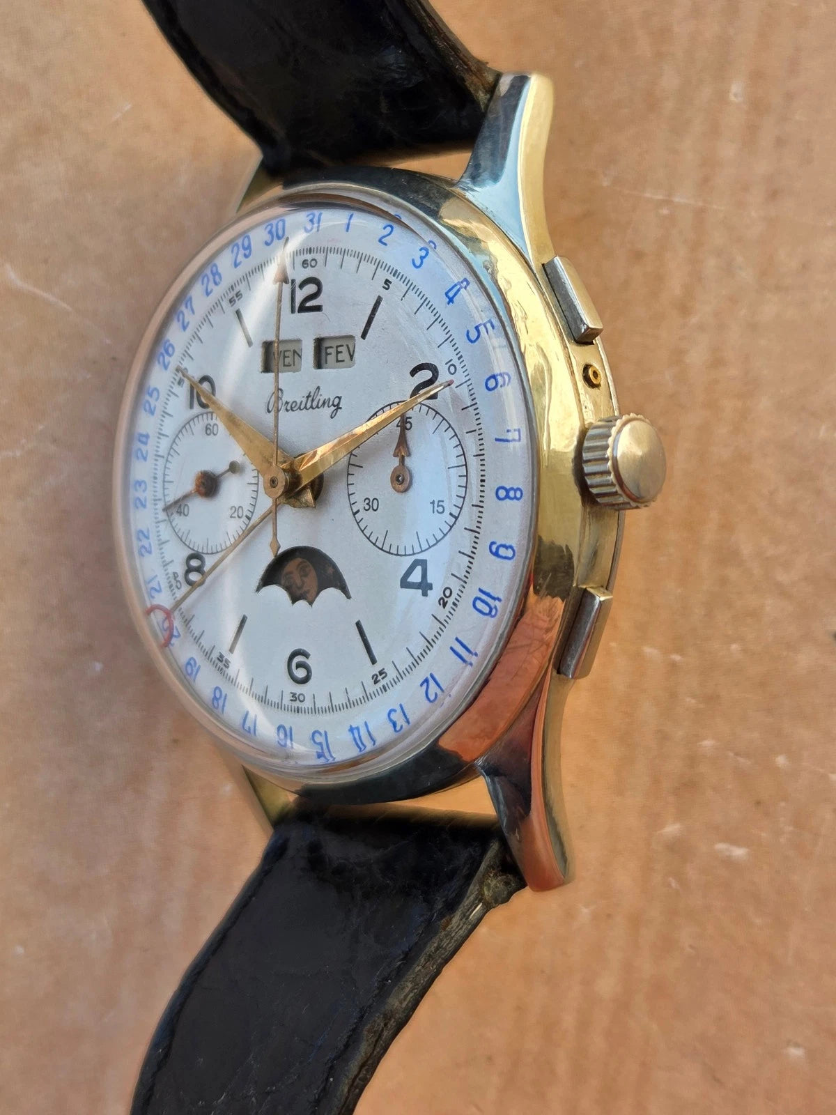 Chronographe Breitling Datora vintage – Années 50/60