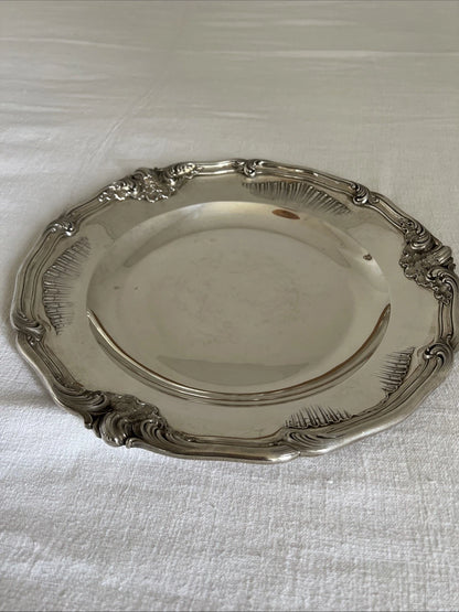Plat Service Argent Massif Cardeilhac Louis XV