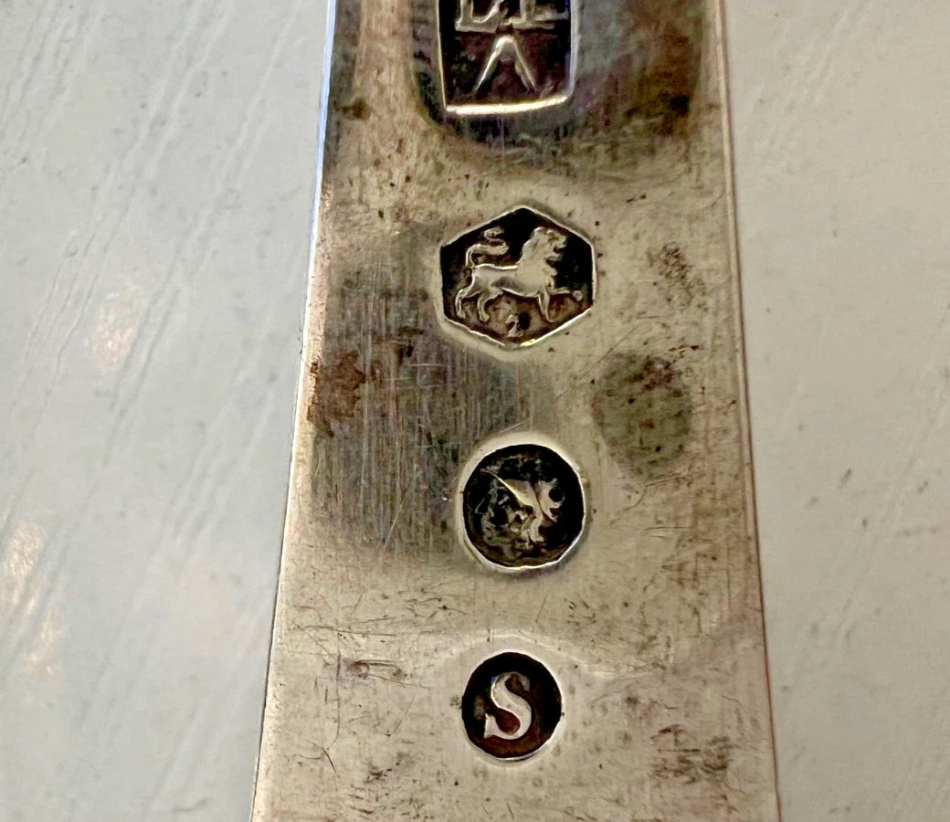 Lot 4 Fourchettes Anciennes Argent Massif