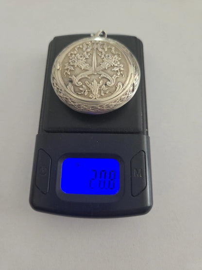 Pendentif Médaillon Tiffany & Co Argent Sterling