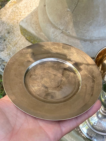 Calice et Patène Argent Époque Charles X Orfèvrerie Sacrée Liturgie