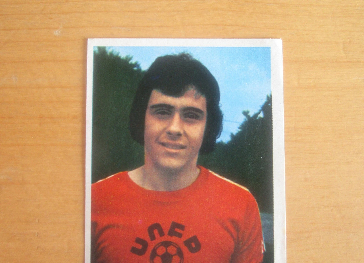 Lot de 2 images collector Pelé + Michel Platini  1974/75