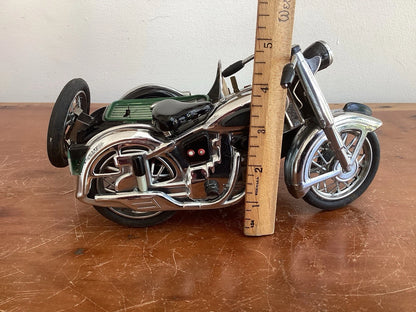 Moto Side-Car Marusan Sunbeam Litho Étain