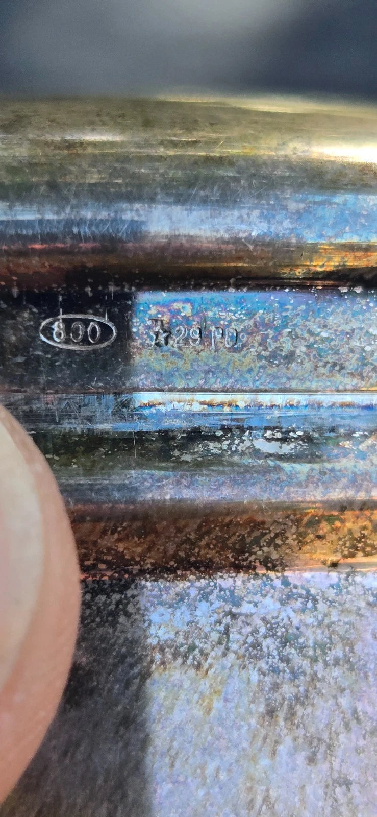 Pot à Thé Argenterie Greggio Argent 800 Italie