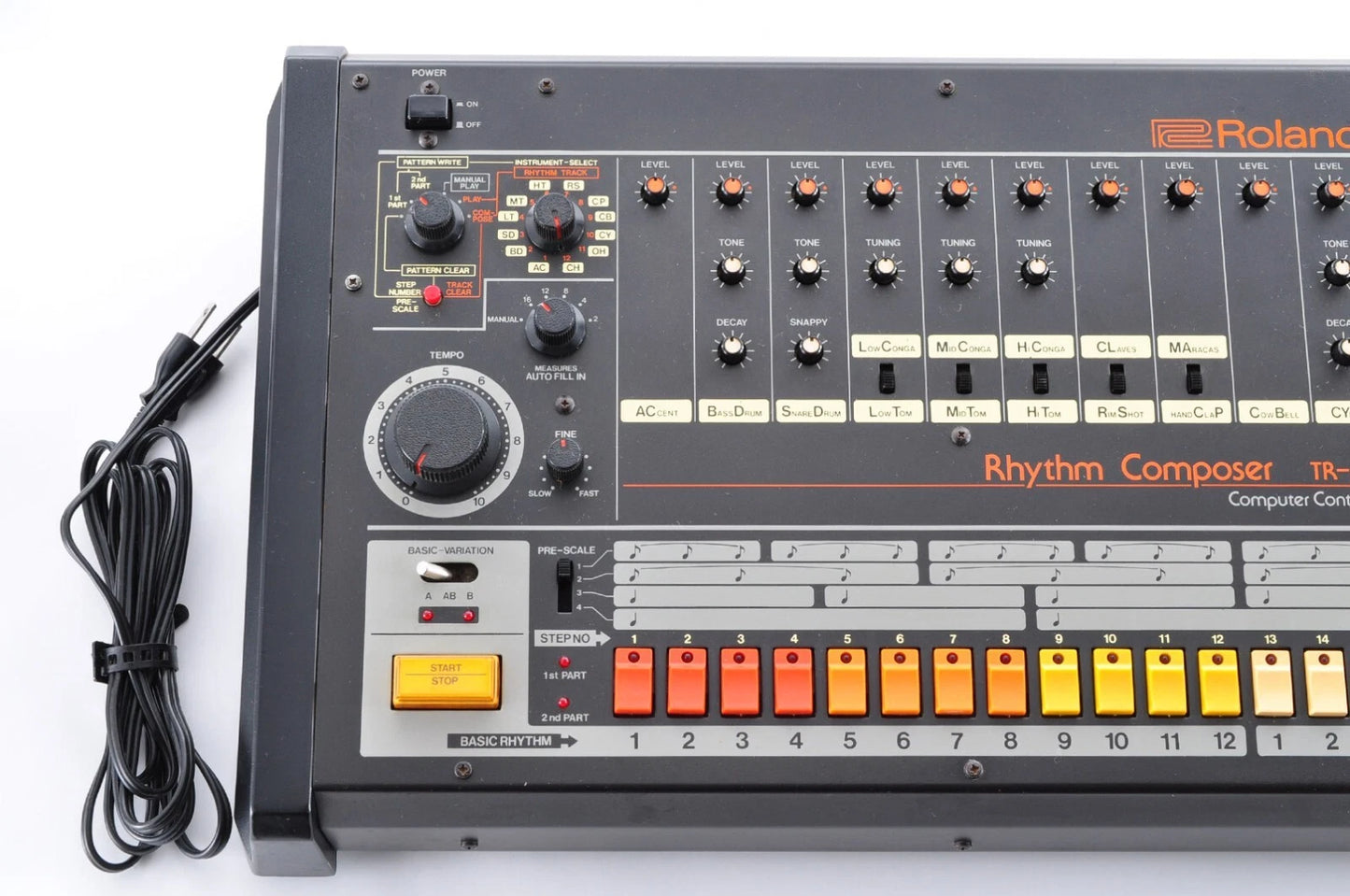 Roland TR-808 – Drum machine analogique originale Japan, S/N 031130