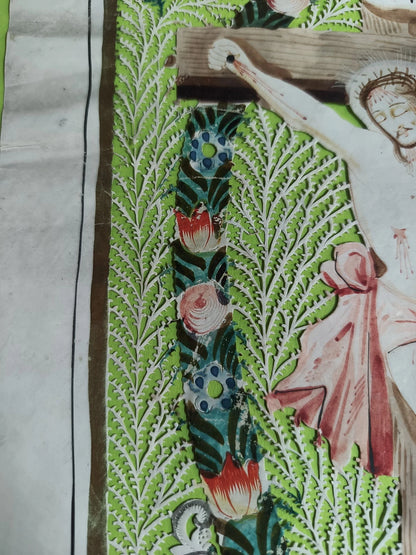 Très Grand Canivet Ancien XVIIIe Siècle Fait Main