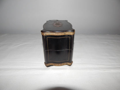 Ancien Coffret à Parfums en Verre Ouraline – Époque Napoléon III