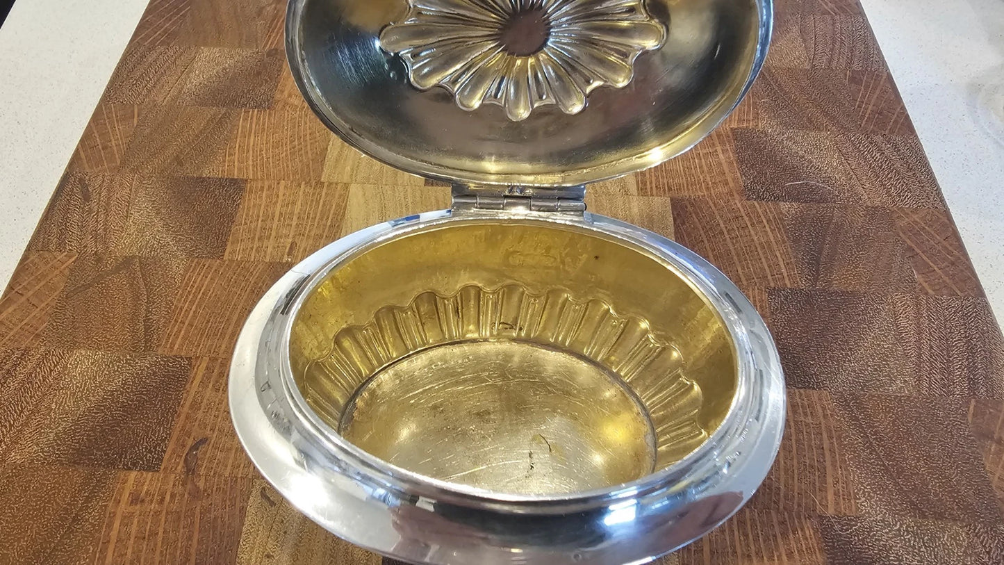 Paire Boîtes à Thé Argent Salters Hall Londres