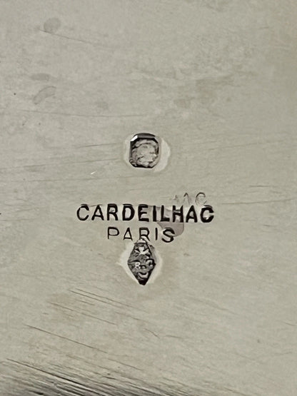 Plat Service Argent Massif Cardeilhac Louis XV