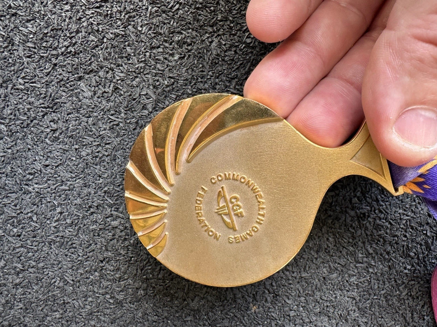 Medaille Or Geoff Huegill Delhi 2010 Commonwealth Games – Lot 3 pièces