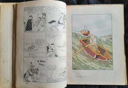 Tintin – Les Cigares du Pharaon – N&B – A6/A16 – 1938/1941