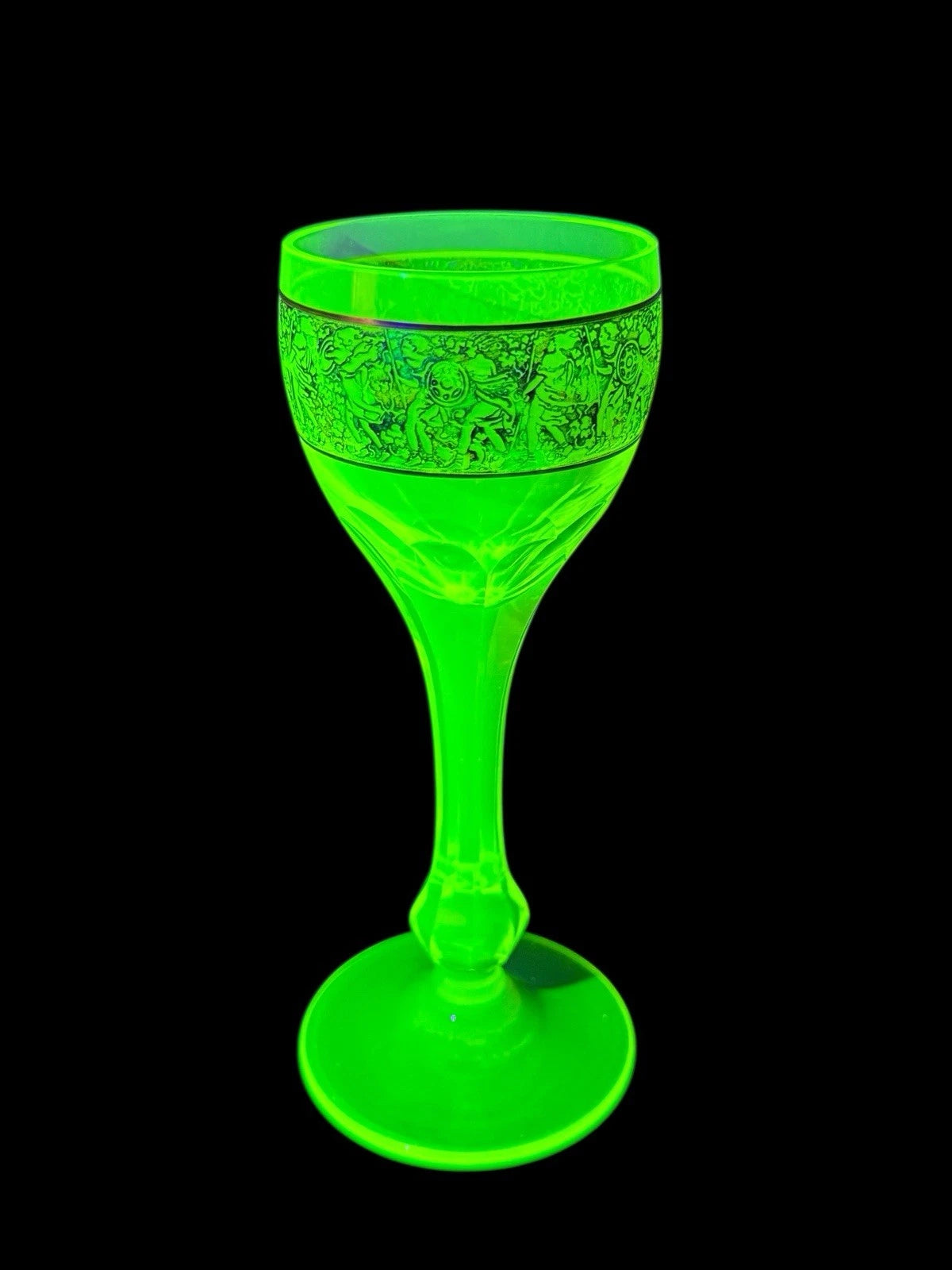 Coupe Art Déco Bohème Tchèque Moser – Signée