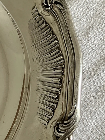 Plat Service Argent Massif Cardeilhac Louis XV