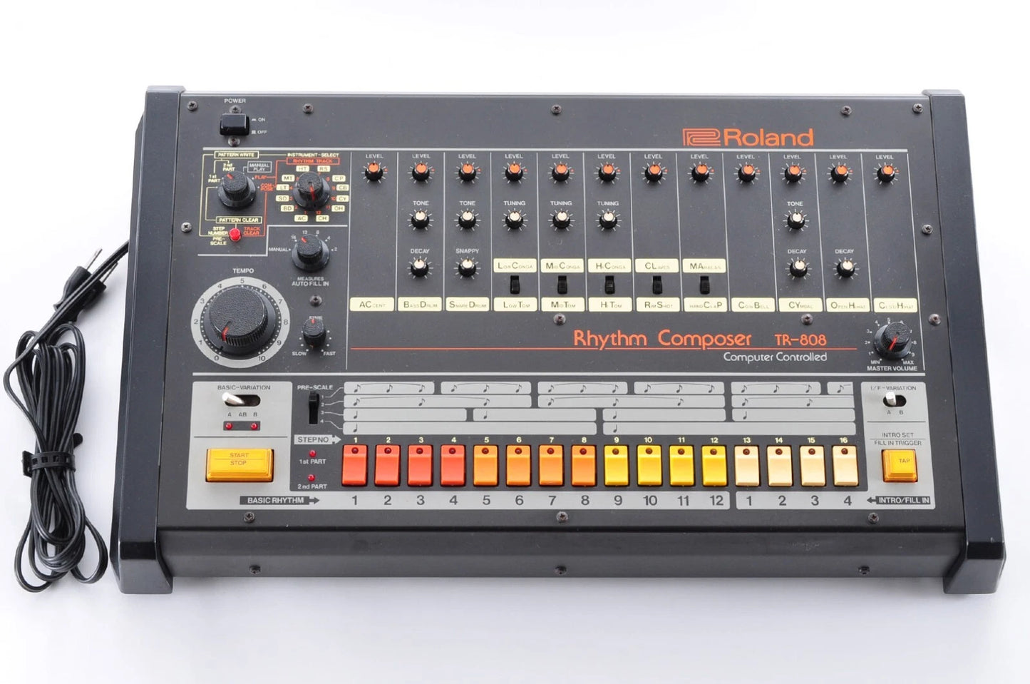 Roland TR-808 – Drum machine analogique originale Japan, S/N 031130