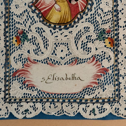 Canivet Conventuel Début XVIIIe Siècle — Sainte Elisabetha