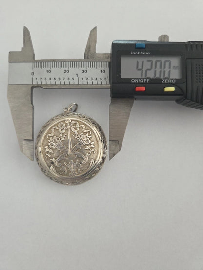 Pendentif Médaillon Tiffany & Co Argent Sterling