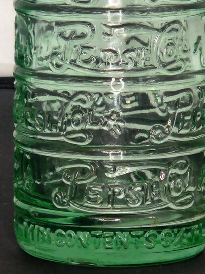 Bouteille Pepsi-Cola Verte Ultra-Rare