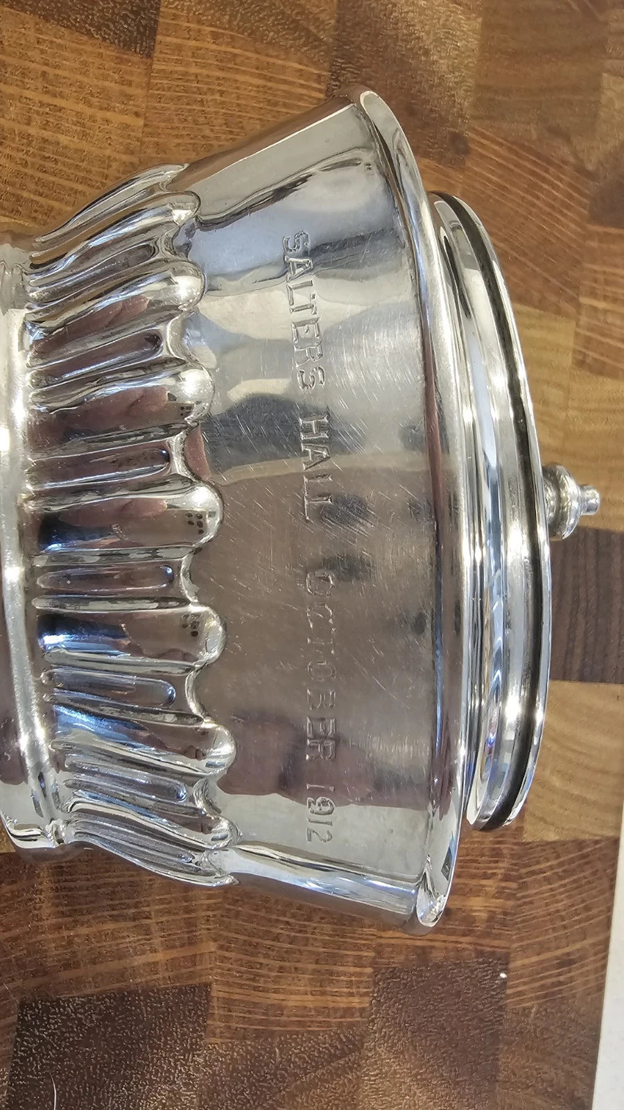 Paire Boîtes à Thé Argent Salters Hall Londres