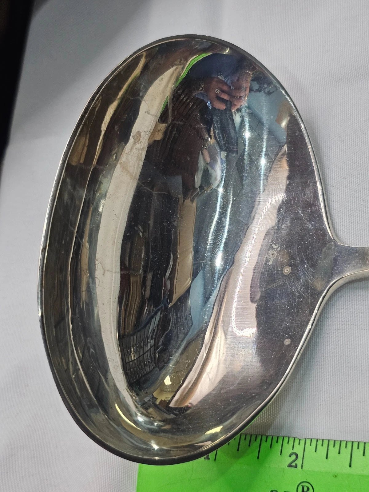 Louche Géante O.N.C. Sterling Argent Massif Forgé Main