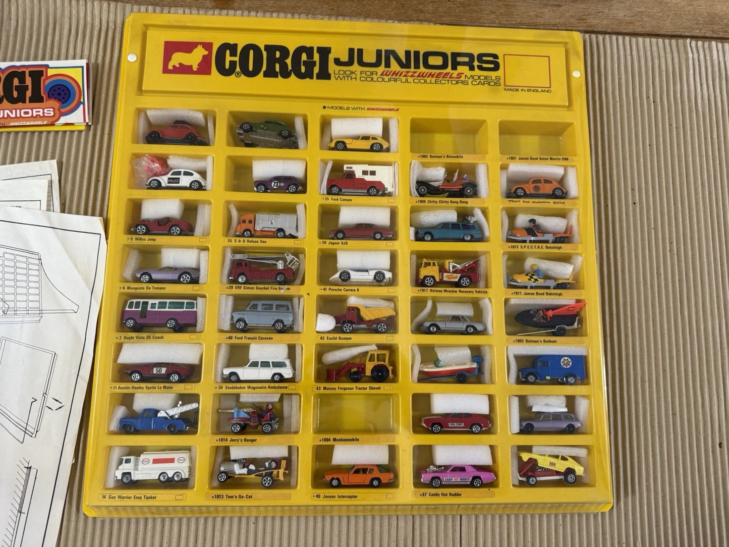 Corgi Juniors – Présentoir de Magasin Original