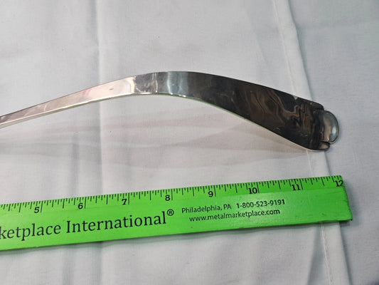 Louche Géante O.N.C. Sterling Argent Massif Forgé Main
