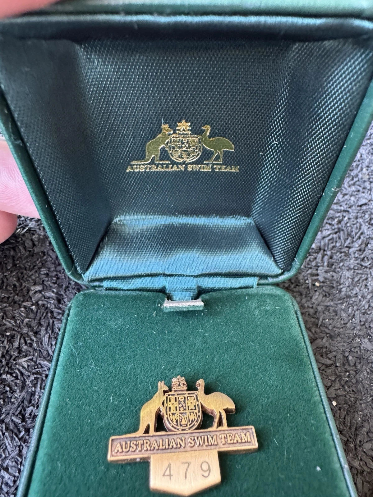 Medaille Or Geoff Huegill Delhi 2010 Commonwealth Games – Lot 3 pièces