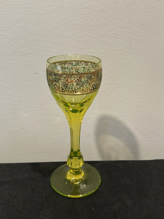 Coupe Art Déco Bohème Tchèque Moser - Signée Karlsbad
