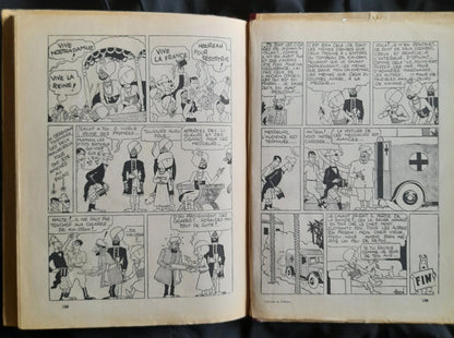 Tintin – Les Cigares du Pharaon – N&B – A6/A16 – 1938/1941