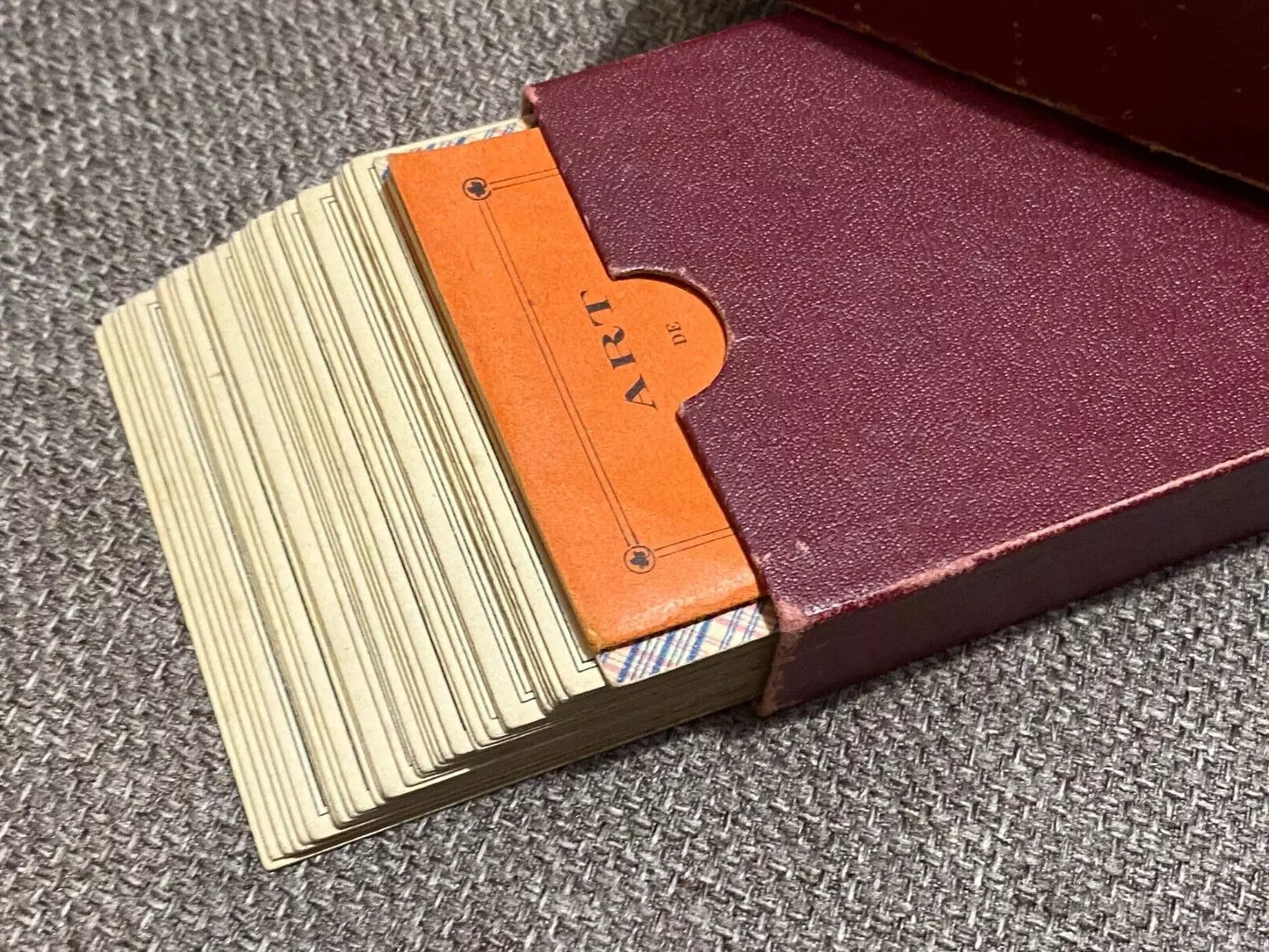 Jeu de cartes Le Livre du Destin 1890 Grimaud – Complet